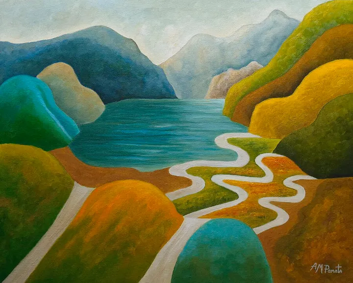 Echoes In The Blue Pond