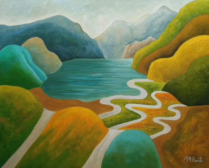 Echoes In The Blue Pond