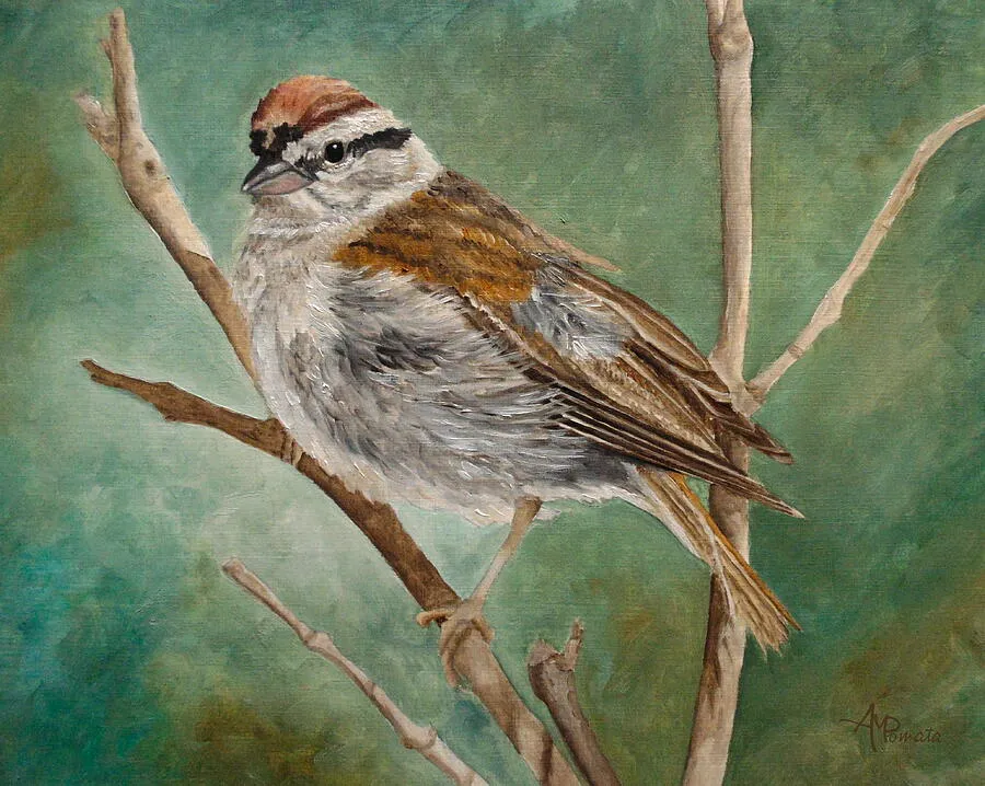 Let Us See What Comes Next, original landscape oil painting by Angeles M Pomata