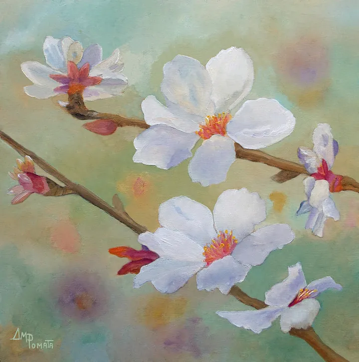 Almond Blossoms III