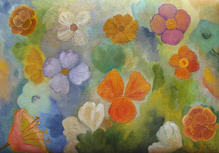 Crowded Garden