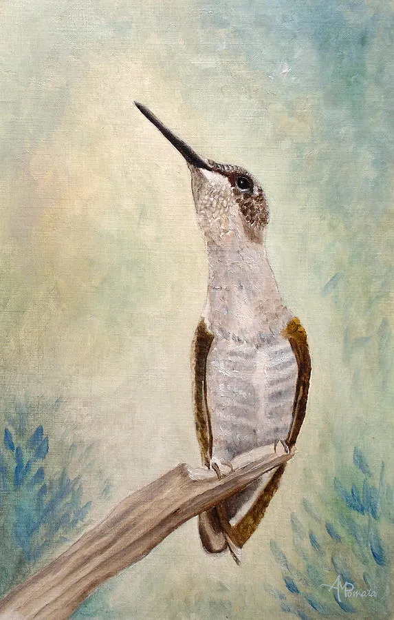 Enchanting Wand - Ruby-throated Hummingbird