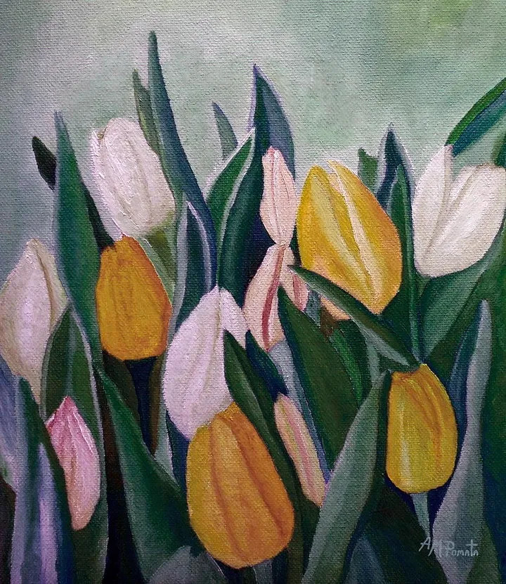 Evening Tulips