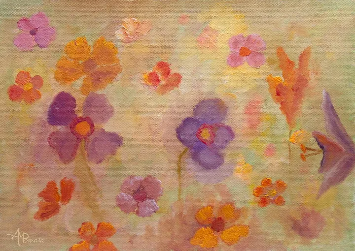 Flowers In The Sand