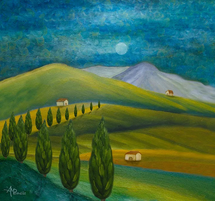 Moon Holding A Light