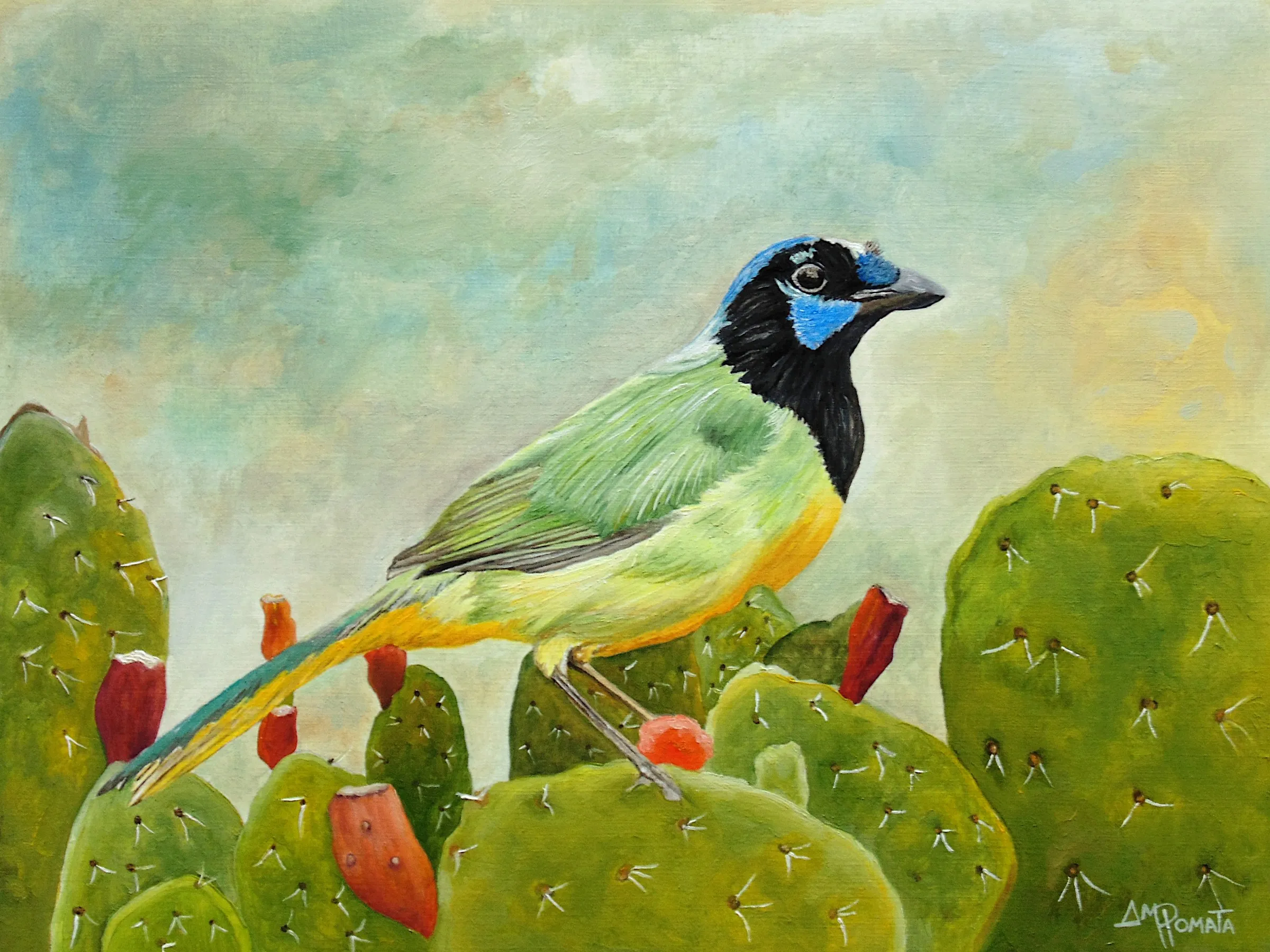 Commissioned painting