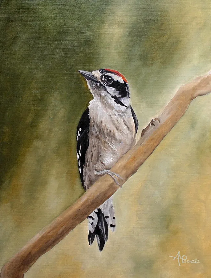 That Familiar Song, original landscape oil painting by Angeles M Pomata