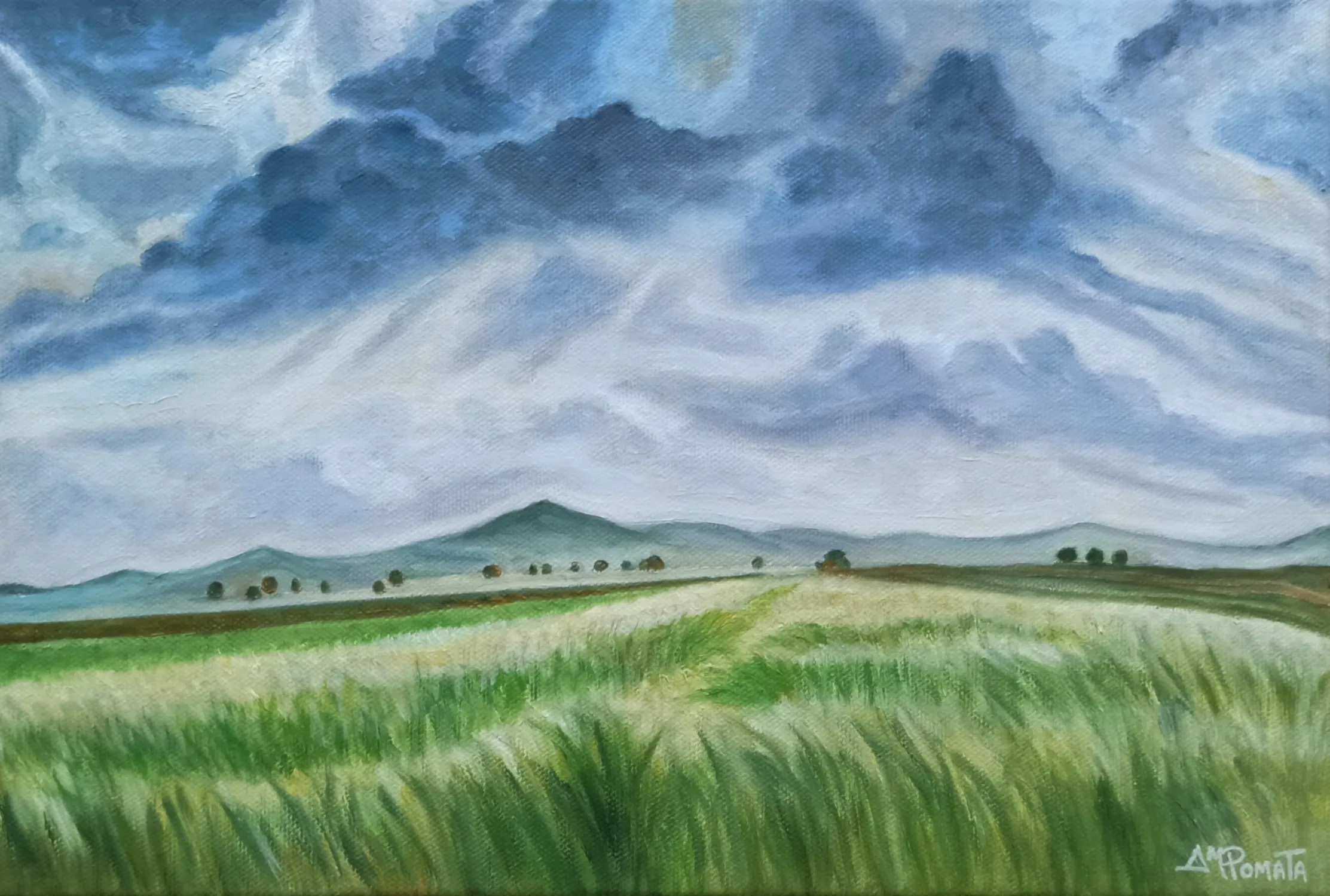 Commissioned painting