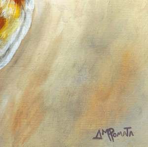American Goldfinch Portrait: Signature