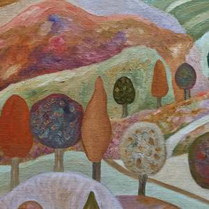 Fall In The Hillsides: Detail 3
