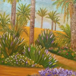 Seaside Palms: Detail 3